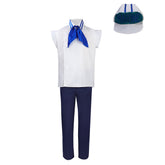 One Piece Marines Uniform Cosplay Kostüm Halloween Karneval Outfits